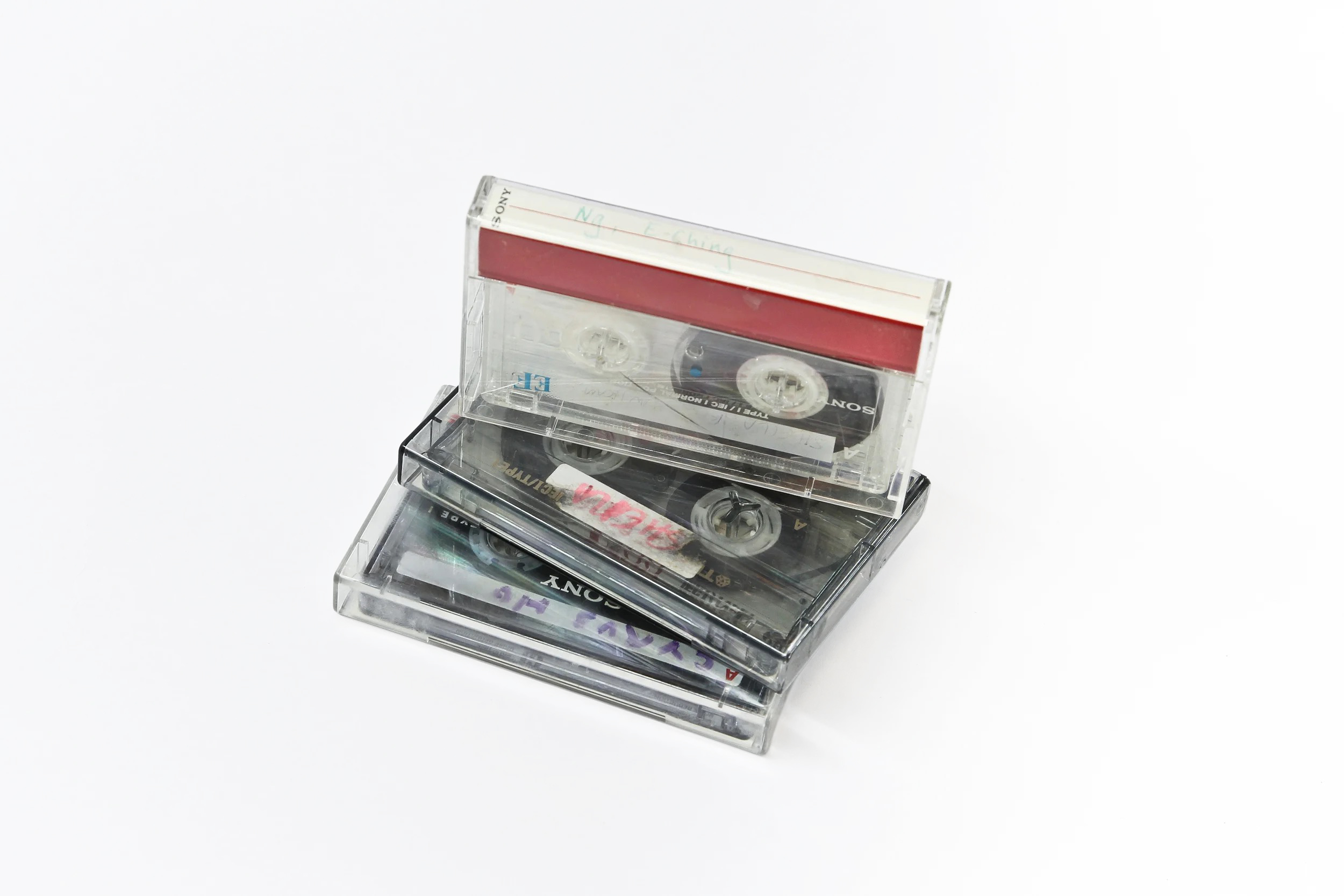 Interview audio cassette tapes